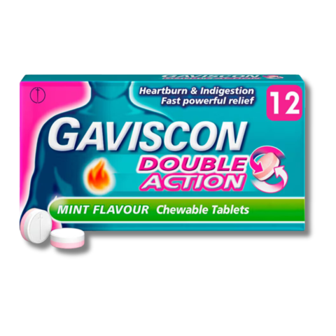 Gaviscon Double Action Chewable